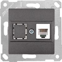 RİTA TELEFON PRİZİ 1XRJ12 ANTRASİT 1